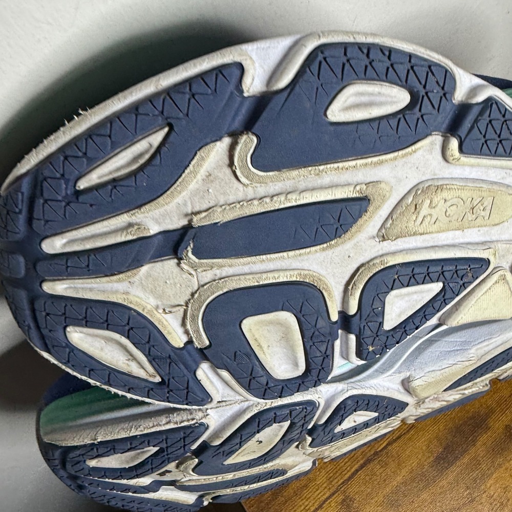 Hoka Bondi 8 Womens Size 10 B Running Shoes Blue 1127952 OSBB - Picture 6 of 9